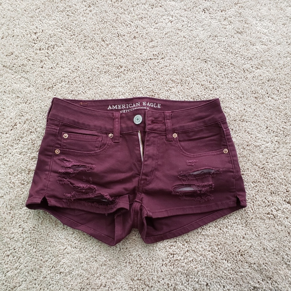 American Eagle Shortie Shorts